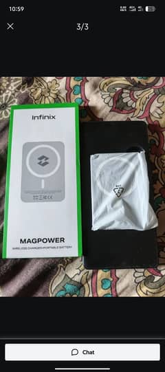 Infinix Power Bank and Wireless Charger Magsafe