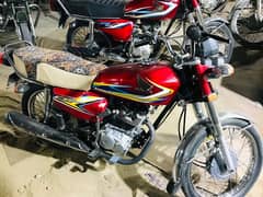 Honda Cg 125 2019 Karachi number full geniune