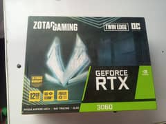 ZOTAC GAMING GeForce RTX 3060 12GB Twin Edge Graphic Card