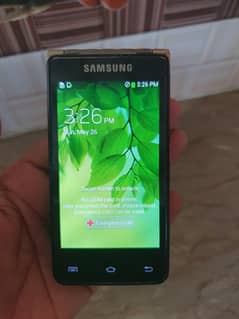 Samsung Double Lcd Flip mobile Touch and type NoN Pta