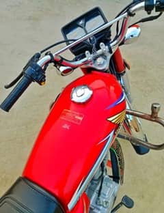 Honda 125 CG 2016 model for sale +03134947622