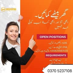 Data Entry Job / Typing Job / Assignment Job / Online Job