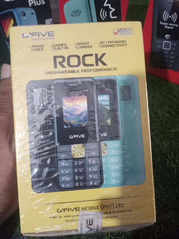 G-Five ROCK Dual SIM Phon BoxPack New 18Months Warranty Delivry Avlbl 1