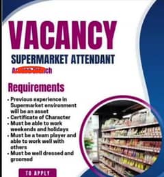 experienced shelf boy required