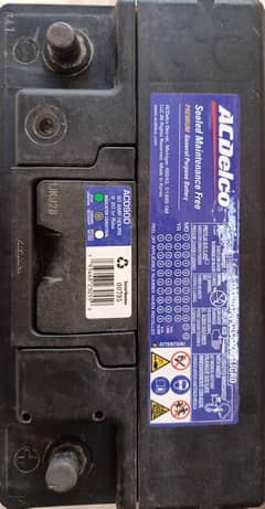 ACDelco 90 AH Maintenance Free Dry Bettery