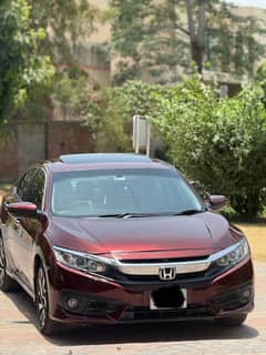 Honda Civic X 2018 Model UG Red Meter Burgundy.