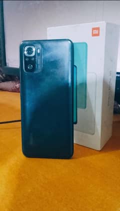No. 03297232171 Exchange possible Redme note 10 4/128 box plus charger.