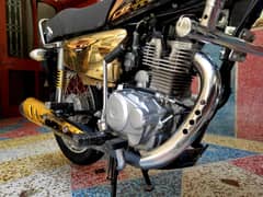 Honda CG 125 2024 ( Gold Machine) 10/9.5