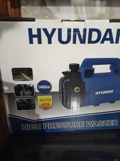 Hyundai Car Washer Pressure New Box Pack 140 Bar, Copper