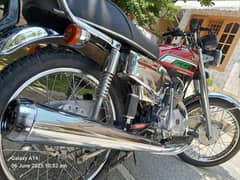 honda CG 125 2023  model  _ Excellent condition Abbottabad registered