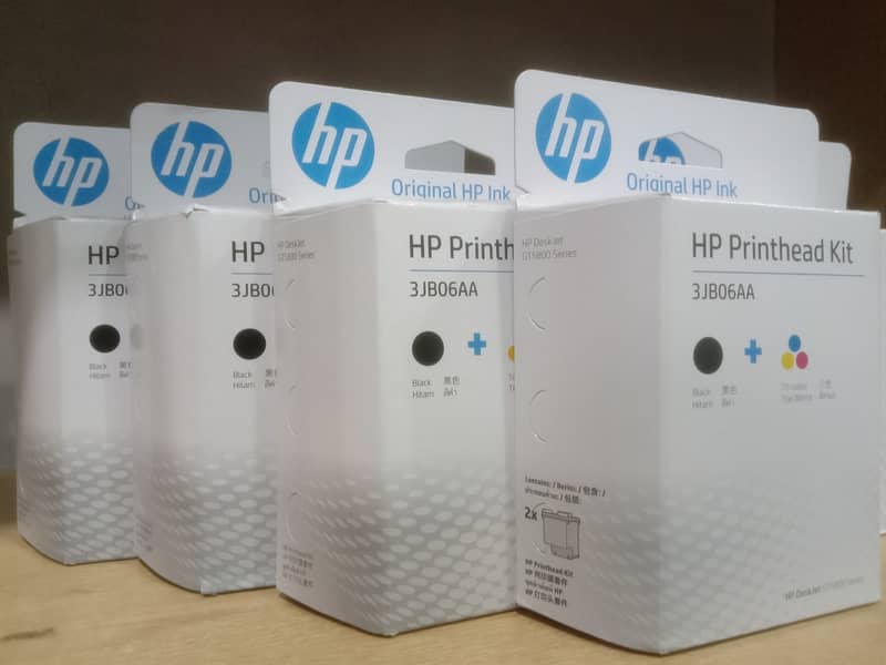 Hp Ink Tank Printer Head Black & Color   *3JB06AA* 2