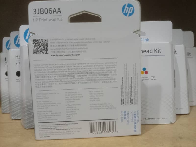 Hp Ink Tank Printer Head Black & Color   *3JB06AA* 3