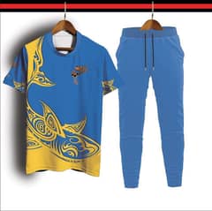 Men's Micro Interlock printed track suit