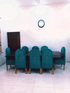8-Seater Wooden dining table