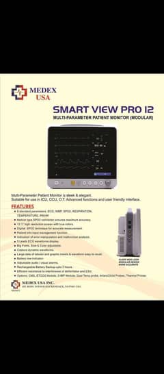 Cardiac Monitor Patient Monitors  BP Monitor  New