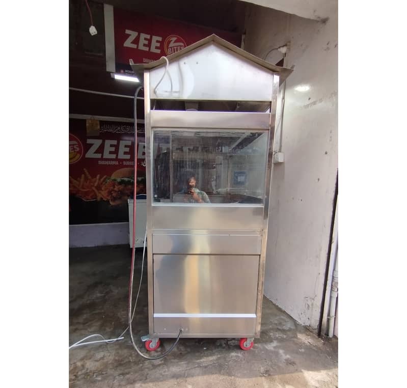 Burger and Sharwama Counter Just Only 3 Month used 4
