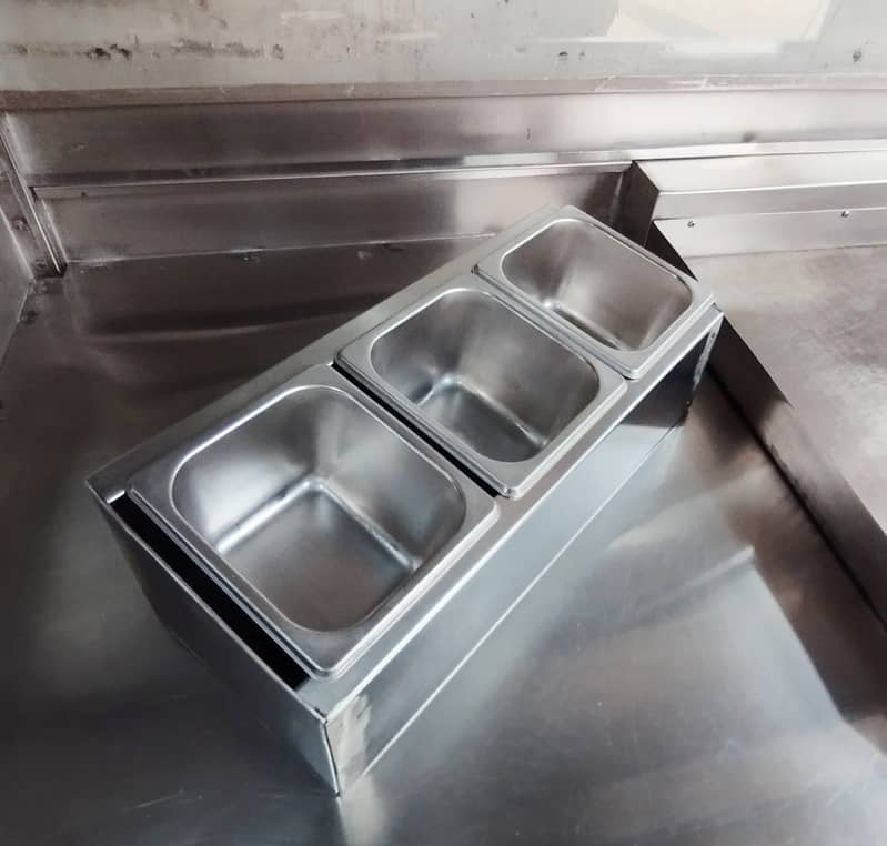 Burger and Sharwama Counter Just Only 3 Month used 5