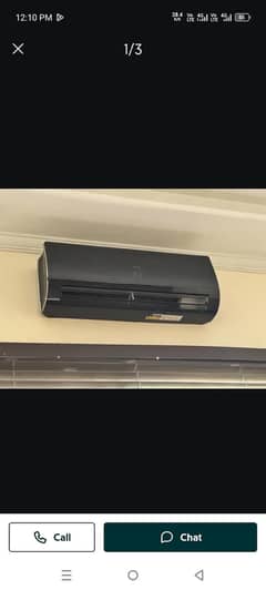 Haier DC inverter 1 ton heat and cool, 03066951856