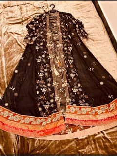 black gown dress