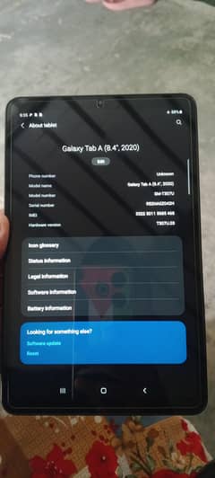 Samsung Tab A8.4 2020 T 307u