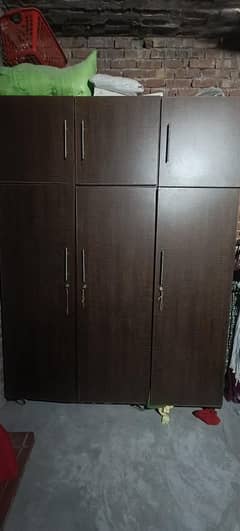 3 portion large size Almirah for sale
