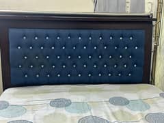 Wooden Bed Set With Dressing Table