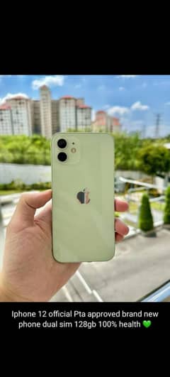 iphone 12 brand new phone Pta approved official
