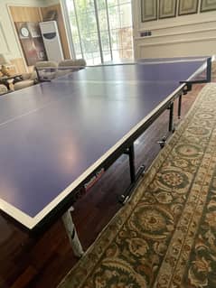 Table Tennis Table Double Circle DC 301 foldable imported perfec