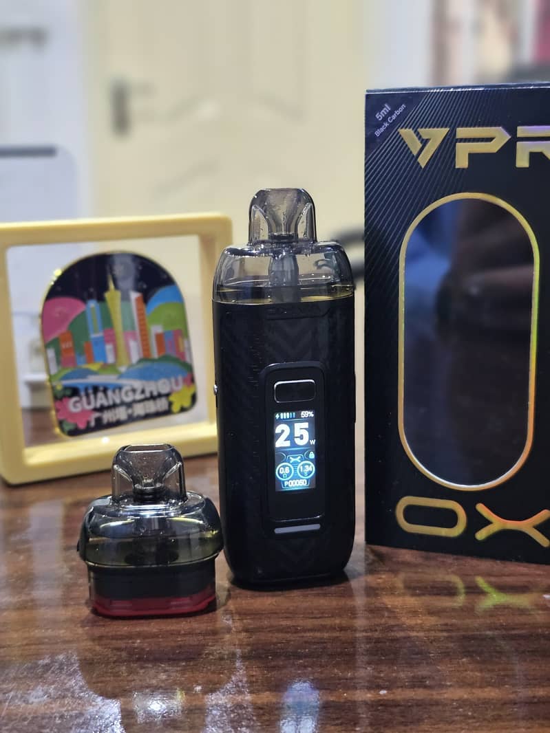 OXVA V Prime Vape with two Drip Down only box opened 4
