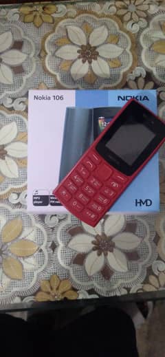 Nokia 106 mobile  new mobile just Box open one year warranty