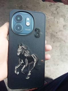 infnix smart 9 with box with carging original cover 8ram 128rom glas
