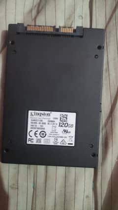 120 SSD Kingston 90% health window 10 available all ok