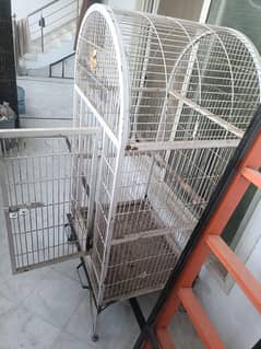 grey parrot and maccow cage for sale