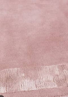 wall to wall baby pink carpet almost brand new . 12 feet by 12 feet .