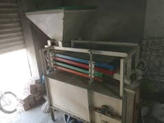 Gandum safai machine triple jali with 2hp motor