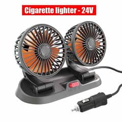 D-11 Universal Mini Electric 12v Car Fan Low Noise 360 Degree Rotating