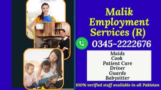 Cook, Chef, Helper, Driver, Nanny, Couple, House Maids, Baby Sitter