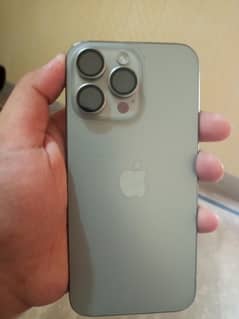 I phone 15 pro max Pta proved Hk model dual  sim