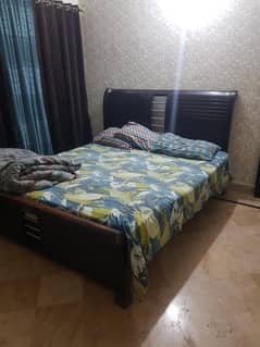 Double Bedset with 02 side tables & Dressing Table