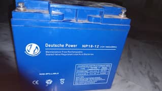 12 volt 18AH maintainence free battery for sale
