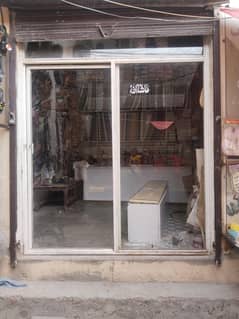 Glass Door for shop 6 FT weidht 7.7 FT length