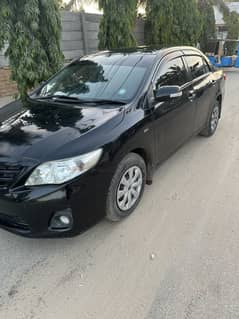 toyota corolla 2011 new shape black colour full original