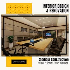 Office Interior Renovation | Architecture Interior & Construction