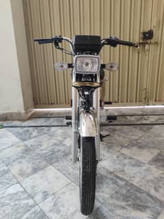 Honda cg 125 Gold Black