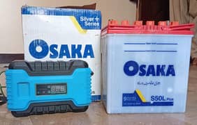 osaka used battery for sale 10/9 condition with 12V charger