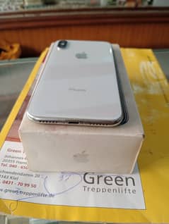 Set  and box’s battery Chang 100 %storage 64 gb