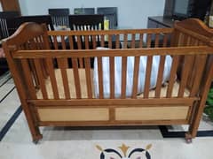 Used Original  wooden big cot good condition