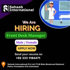 Front Desk Manager
