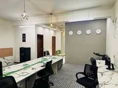 Furnished office available in Johar town