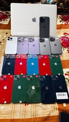 13 and 14 pro max offical pta approved stock pycical plus e sim